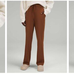 Lululemon Ready to Rulu Straight-Leg High-Rise Pant Roasted Brown